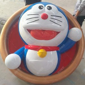 Escultura de Fibra de Vidrio de Doraemon, Figura Decorativa para Montar en el Suelo Exterior - Product Image 5