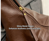 Sac pour femme de grande capacité, sensation haut de gamme, nouveau sac bandoulière élégant, sac à bandoulière décontracté et polyvalent, design simple