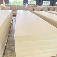 1830*1230mm 2440*1220mm de haute qualité léger facile à couper parfait pour les étagères panneau de fibres de bois panneau de densité bois MDF