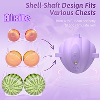 Nippel-Vibrator mit Riemen Tragbare Nippel-Spielzeuge für Frauen APP-Vibratoren Erwachsenen-Spielzeug Vibrierender Nippel-Sauger Sexspielzeug für Paare
