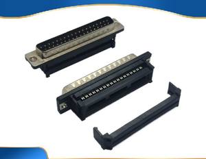 Connecteur série DIDC Série <span class=keywords><strong>DB9</strong></span> DB15 DB25 DB37 Mâle/Femelle Noir, connecteur de <span class=keywords><strong>port</strong></span> série, connecteur IDC à sertir, adaptateur D-SUB RS232 - Product Image 2