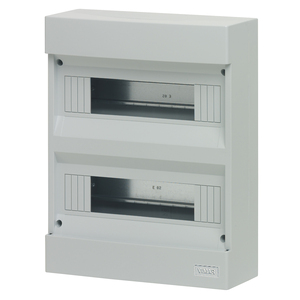 Quadro Elettrico a Muro Vimar 25.5x32.5x10mm IP40 Grigio Senza Piastra di Terra - Product Image 1