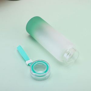Venta al por Mayor Directa de Botellas de Vidrio Degradado de 500 ml para Tiendas de Té Boba - Product Image 2