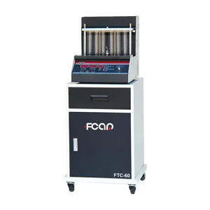 Yakıt enjektör temizleyici aracı FCAR FTC-60 ultrasonik enjektör temizleme makineleri düşük fiyat otomatik test cihazı ve temizleyici aracı