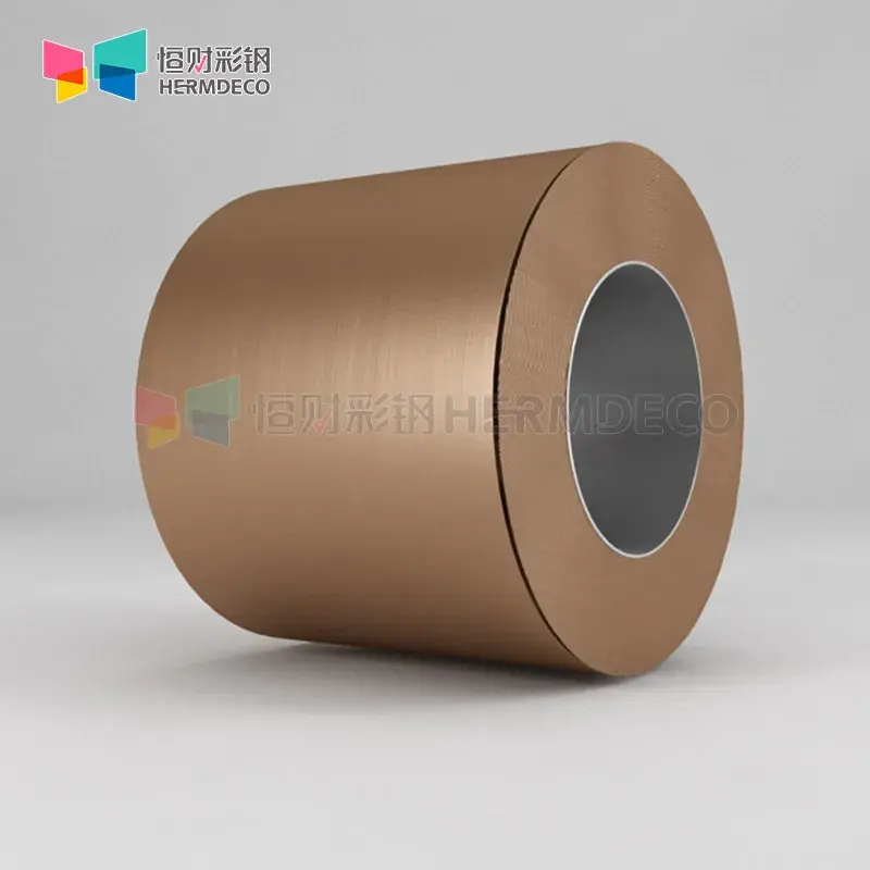 Fornecedores de bobina cr de aço inoxidável pré-pintado com revestimento colorido de linha fina fosca OEM 1.0mm ss304 na China