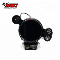 Tachometer RPM 80MM, alat pengukur RPM kecepatan tinggi Motor Stepper 7 warna 0-11000 RPM Meter dengan lampu Shift dan peringatan Puncak