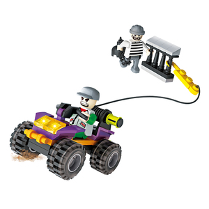 COGO 261 pièces, <span class=keywords><strong>voiture</strong></span> de <span class=keywords><strong>police</strong></span>, blocs de construction éducatifs pour enfants, jouets pour enfants - Product Image 3