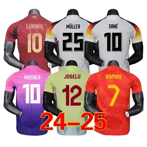 2024 europea edizione giocatore della nazionale maglia belgio 100% poliestere germania adulto spagna