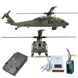 Hélicoptère RC F09 <span class=keywords><strong>Uh60</strong></span> Black Flybarless à Simulation Réelle, 6 Canaux, Échelle 1/47, pour Loisirs Personnels, Version Autonome - Product Image 4