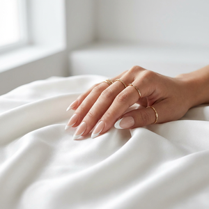 Lot de 30 <span class=keywords><strong>faux</strong></span> <span class=keywords><strong>ongles</strong></span> de luxe en amande française à presser, courts, naturels, haut de gamme, avec emballage personnalisé, qualité salon, marque privée - Product Image 5