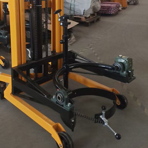 Pegangan <span class=keywords><strong>Drum</strong></span> minyak hidrolik portabel kapasitas Manual 450kg meja angkat seluler truk pembawa barang pengangkat troli HGTP.LT angkat - Product Image 6