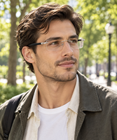 Lunettes audio intelligentes sans monture, verres anti-lumière bleue, traduction en temps réel, assistant vocal, BT6.0, 25g