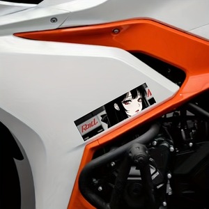 Xuanming 2-Piece b-sınıf paslanmaz çelik DIY iç aksesuarları kiti su geçirmez taşınabilir motosiklet Sticker yan Panel yakıt - Product Image 5