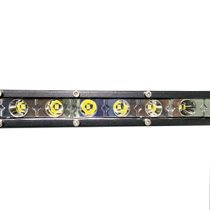 Barre lumineuse LED ADT de 25,4 pouces, haute puissance, à une seule rangée, faisceau spot, phares LED tout-terrain, phare de conduite, camion, SUV, VTT - Product Image 3