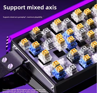 Baru Aula HERO68 HE Keyboard Mekanis Berkabel Desktop Laptop PC Gaming RGB Backlit USB Tipe-c Hot-Swap Anti-Ghosting Dapat Diprogram