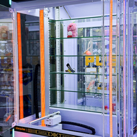 Machine d'arcade professionnelle Push Fun avec lecteur de cartes pour les centres d'amusement pour enfants et les centres commerciaux à fort trafic