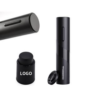 Tire-bouchon électrique automatique personnalisé pour bouteilles, ouvre-bouteille à vin imprimé pour les entreprises - Product Image 1