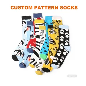 New Product Custom Made Cotton Socks Custom Embroidery Logo Fashion Design Sports Socks