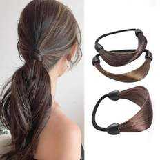 Fo Hair Drawstring Ponytail Bundles avec accessoire de sangle de cheveux Chic Ponytail Hair Strap - Product Image 1