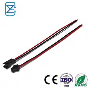 Konektor 2 Pin Male Female dengan Kabel 10CM 22AWG Hitam, Pasokan Pabrik untuk Sambungan Listrik Lampu LED - Product Image 2