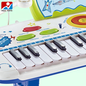 <span class=keywords><strong>Piano</strong></span> électronique bleu à 37 touches avec microphone pour l'amplification avec 4 sons <span class=keywords><strong>différents</strong></span> <span class=keywords><strong>Piano</strong></span> électronique pour enfants - Product Image 2