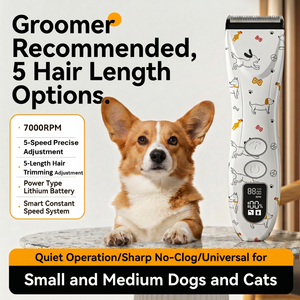 Cortadora <span class=keywords><strong>de</strong></span> Pelo Multifuncional Shernbao 5 en 1 con Cuchilla Ajustable para Peluquería Canina - Product Image 1