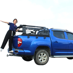 <span class=keywords><strong>Barra</strong></span> <span class=keywords><strong>Antivuelco</strong></span> Universal para Camioneta, Canasta Portaequipajes para Techo, Compatible con <span class=keywords><strong>Toyota</strong></span> Tacoma, Tundra, <span class=keywords><strong>Hilux</strong></span>, Ford F150 - Product Image 1