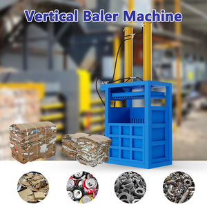 Walldorn Efficient Scrap Cardboard <b>Box</b> Hydraulic Electric Automatic <b>Small</b> Vertical Baling Machine - Product Image 2