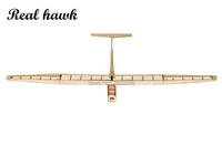 AD Balsawood modèle d'avion découpé au laser planeur puissance 1550mm envergure Kit de construction modèle boisé/avion en bois