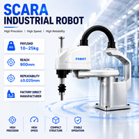 Robot SCARA de 4 Ejes FOBOT Mb25sc-900, Carga Útil Pesada de 25 kg, Alcance de 900 mm, Brazo Robótico Industrial para Ensamblaje y Clasificación de Trabajo Pesado, PLC