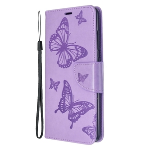Étui en cuir portefeuille en relief papillon pour Samsung <span class=keywords><strong>Galaxy</strong></span> S20 FE S20 Plus Ultra A15 A51 A71 A01 A11 A21 A41 A31 M32 Flip Cover - Product Image 6