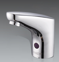 ARROW Robinet à capteur automatique moderne pour salle de bain Purificateur d'eau électrique poli Robinets de lavabo sans contact Designer de marque