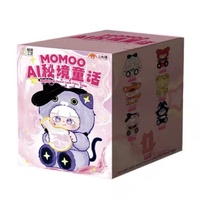 Figurine en verre authentique Momo AI Dreamland Fairy Tale Blind Box, pendentif, cadeau, jouet unisexe, 14 ans et plus, vente en gros