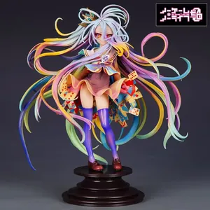 ฟิกเกอร์อนิเมะขนาด 28 ซม. ของเล่นสะสม โมเดล PVC ตัวละครชิโร่ จากเรื่อง No Game No Life งานศิลปะจากมังงะ - Product Image 5