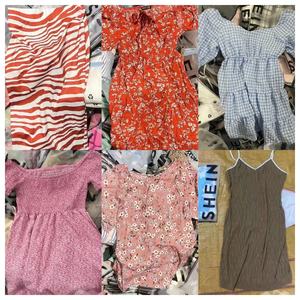 Haut de gamme été à la mode coton robe en vrac en gros <span class=keywords><strong>seconde</strong></span> <span class=keywords><strong>main</strong></span> tailles mixtes Stock qualité vêtements d'occasion liquidation <span class=keywords><strong>vente</strong></span> - Product Image 3