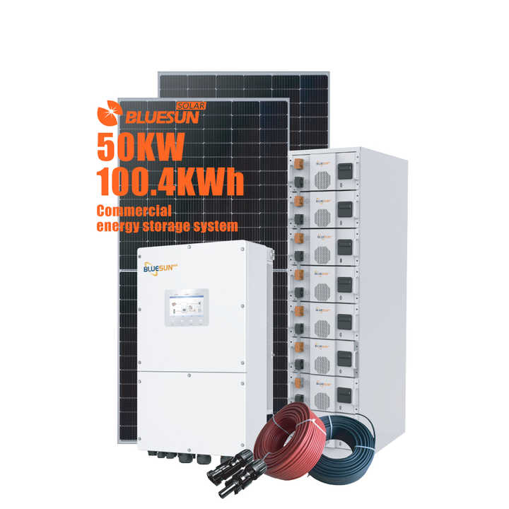 For Bluesun 20kw 10kw 30kw Solar System Long Warranty Deep Cycle ...