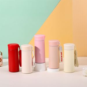 350ml Portable 316 Stainless Steel <b>Thermos</b> Water <b>Bottle</b> Mini Outdoor Travel Graduation Packaging for Boys and Girls - Product Image 2