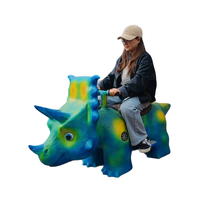 Dinosaure Électrique Sans Fil à Démarrage à Distance en Silicone pour Enfants, Utilisation Intérieure/Extérieure Commerciale