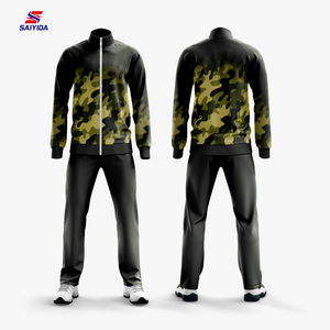 Sonbahar kış eğitimi, grup alımları oyunları için ceketler pantolon da dahil olmak üzere yetişkinler için rahat uzun kollu spor giyim setleri - Product Image 6