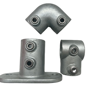 Collier de serrage en fonte malléable pour rampes extérieures - Product Image 1