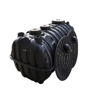 Underground Stackable Septic PP Plastic Material Household Biogas Septic Tank For Sewage Treatment