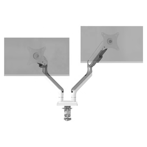 <span class=keywords><strong>Bras</strong></span> <span class=keywords><strong>articulé</strong></span> double innovant de 17 à 35 pouces <span class=keywords><strong>pour</strong></span> moniteur, support de moniteur à <span class=keywords><strong>bras</strong></span> ultra long en aluminium - Product Image 2