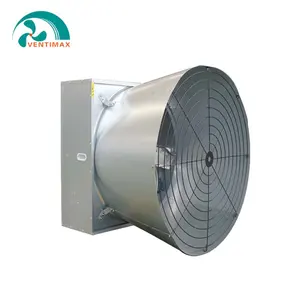 Industrial Stainless Steel Butterfly Cone Fan with Centrifugal System for Poultry House Ventilation