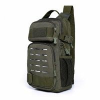 Sac à dos tactique pour la chasse en plein air avec système MOLLE, sac de randonnée et de camping durable en tissu Oxford