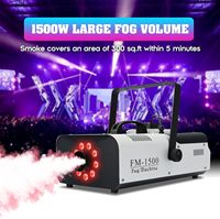 Machine à Fumée au Sol Topflashstar 1500W pour Événements de Mariage, Équipement Scénique, Vente en Gros