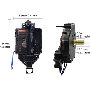 <span class=keywords><strong>Mouvement</strong></span> d'horloge à <span class=keywords><strong>pendule</strong></span> <span class=keywords><strong>12888</strong></span> avec 2 jeux d'aiguilles, <span class=keywords><strong>mouvement</strong></span> d'horloge à déclenchement par <span class=keywords><strong>pendule</strong></span>, boîte à musique, kits complets d'horloge à <span class=keywords><strong>pendule</strong></span> - Product Image 2