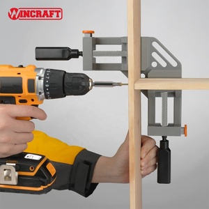 Outils matériels Pince à angle droit à dégagement rapide durable à double main à 90 degrés Pince d'angle à dégagement rapide Outils de travail du bois - Product Image 6