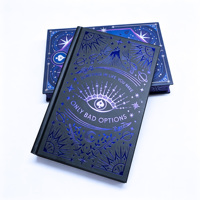 Impression de livres sur demande avec bords pulvérisés personnalisés, livres édition spéciale, services d'auto-édition, bords colorés, papier et carton offset