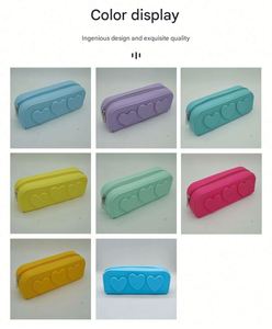 Fashion Stationery Bag Zipper Closure Portable Outdoor Storage Coin <b>Purse</b> Brush Pouch Pen Cosmetics Candy Pattern Printed Logo - Product Image 6