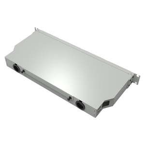 U loại Splice khay 1U Rack Bảng điều chỉnh sợi quang bao vây 96 cổng LC SC Max <span class=keywords><strong>48</strong></span> lõi vá Bảng điều khiển 5g Mạng kết hợp màu đen lạnh - Product Image 6